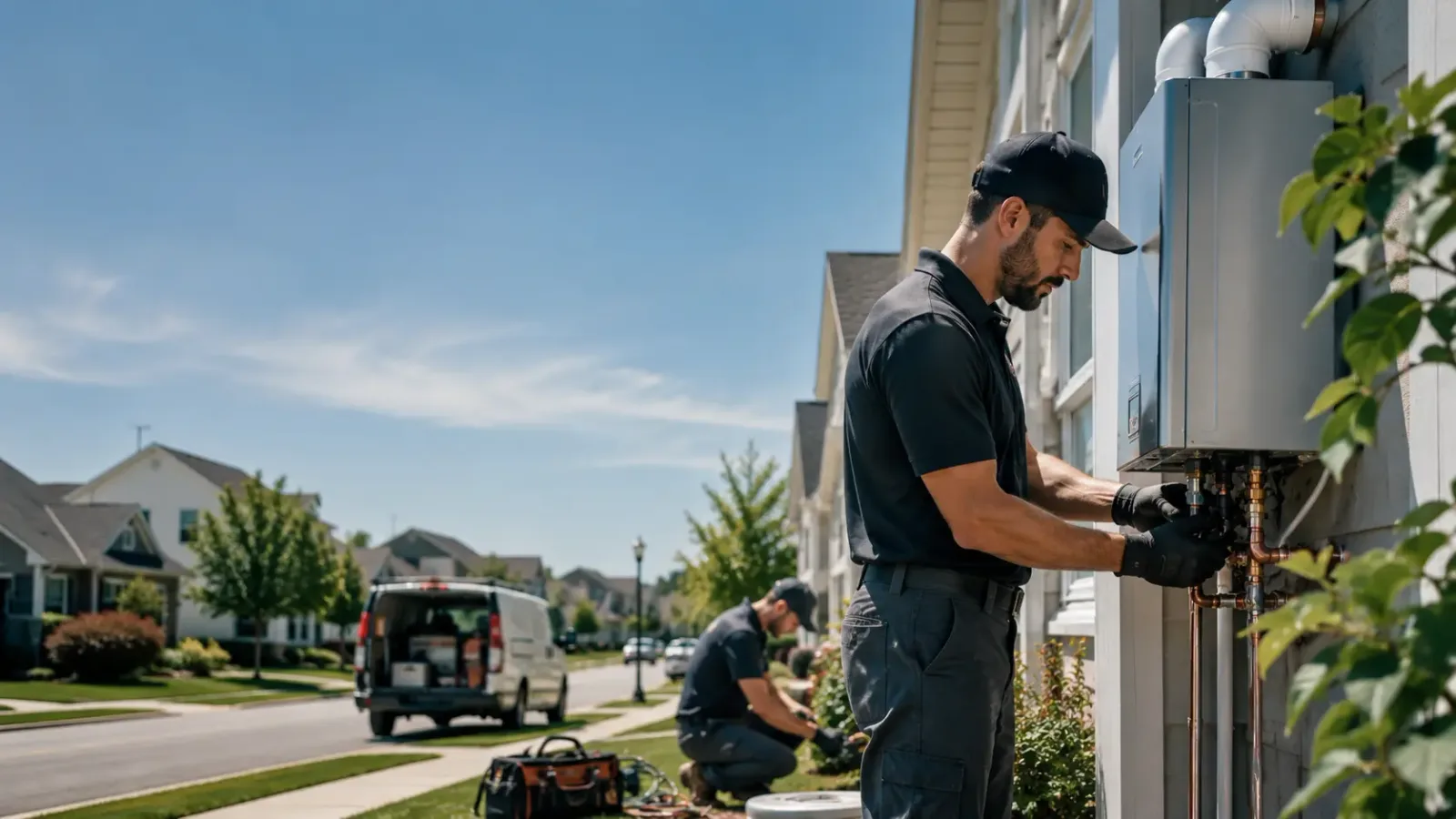 Tankless Water Heater Installation in Brownsburg, IN